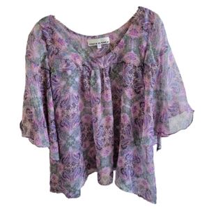 Vintage Paisley blouse